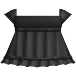 ♡ black babydoll dress w bows  ♡