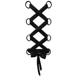 Black Back Laced Up Piercings 