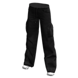 Black Baggy Jeans w/ Shoes