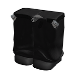 Black Baggy Money Suit Pants