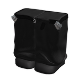 Black Baggy Money Suit Pants