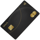 Black Bank Credit Card - Face