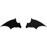 Black Bat Wings 