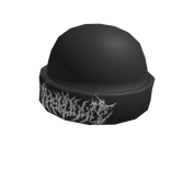 Black Beanie Y2K Style