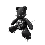 Black Bear With Thorns