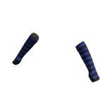 Black Blue | Arm Warmers Sleeves Fingerless