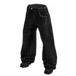 Black BootCut Jeans With Boots