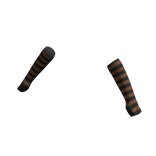 Black Brown | Arm Warmers Sleeves Fingerless