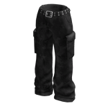 Black Camo Baggy Pants