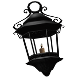 Black Candle Vampire Emo Vkei Gothic Waist Lantern