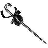 Black Candy Cane Blade