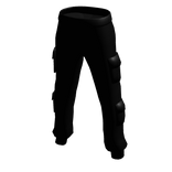 Black cargo pants