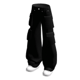 ✅ Black Cargo Pants