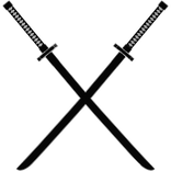 Black Cartoony Katana Swordpack