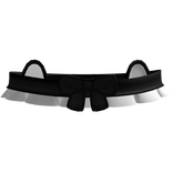 black cat lace choker