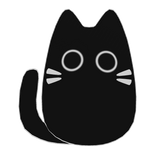 Black Cat on Shoulder