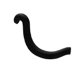 black cat tail