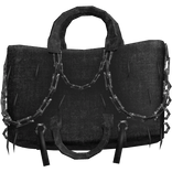 Black Chained Waist Bag