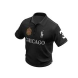 Black Chicago Ralph Polo Shirt