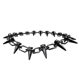 Black Chrome Choker Chain