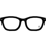Black Chrome Hearts Glasses