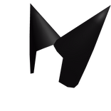 Black Classic Conical & Pointy Ears/Horns