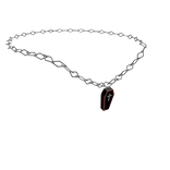 Black Coffin Necklace