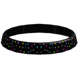 Black Confetti Birthday Time Fedora Band (Addon)