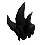 Black Corrupted Spike Pauldron (Right)