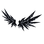 Black Corrupted Wings