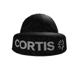 Black Cortis Beanie