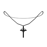 Black Cross Necklace 1.0