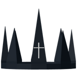 Black Crown w Cross