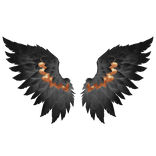 Black Cupid's Wings
