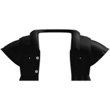 ♡ black cute bolero jean jacket tweencore kawaii
