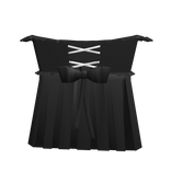 Black Cute Ruffle Doll Dress