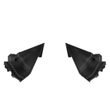 Black Cutesy Side Ruffles 3.0