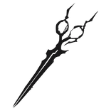 black cyber scissors
