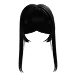 Black Dainty Preppy Pigtails