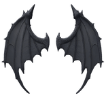 Black Demon Wings