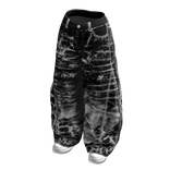 Black Denim Low Rise Y2K Baggy Jeans