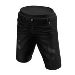 Black Denim Shorts
