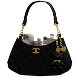 Black Designer Cute Purse Bag