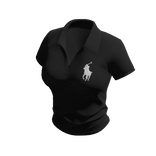 Black Designer Ralph Polo Shirt