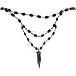 Black Diamond Nail Rosary