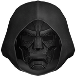 Black Dr Doom Mask w/ Hood