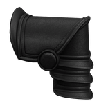 Black Dr Doom Pauldron - Left