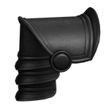 Black Dr Doom Pauldron - Right