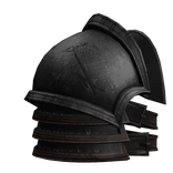 Black Dragon Slayer Right Pauldron
