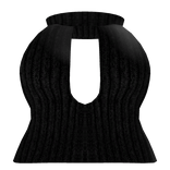 Black Dress Cropped Sweater  R6